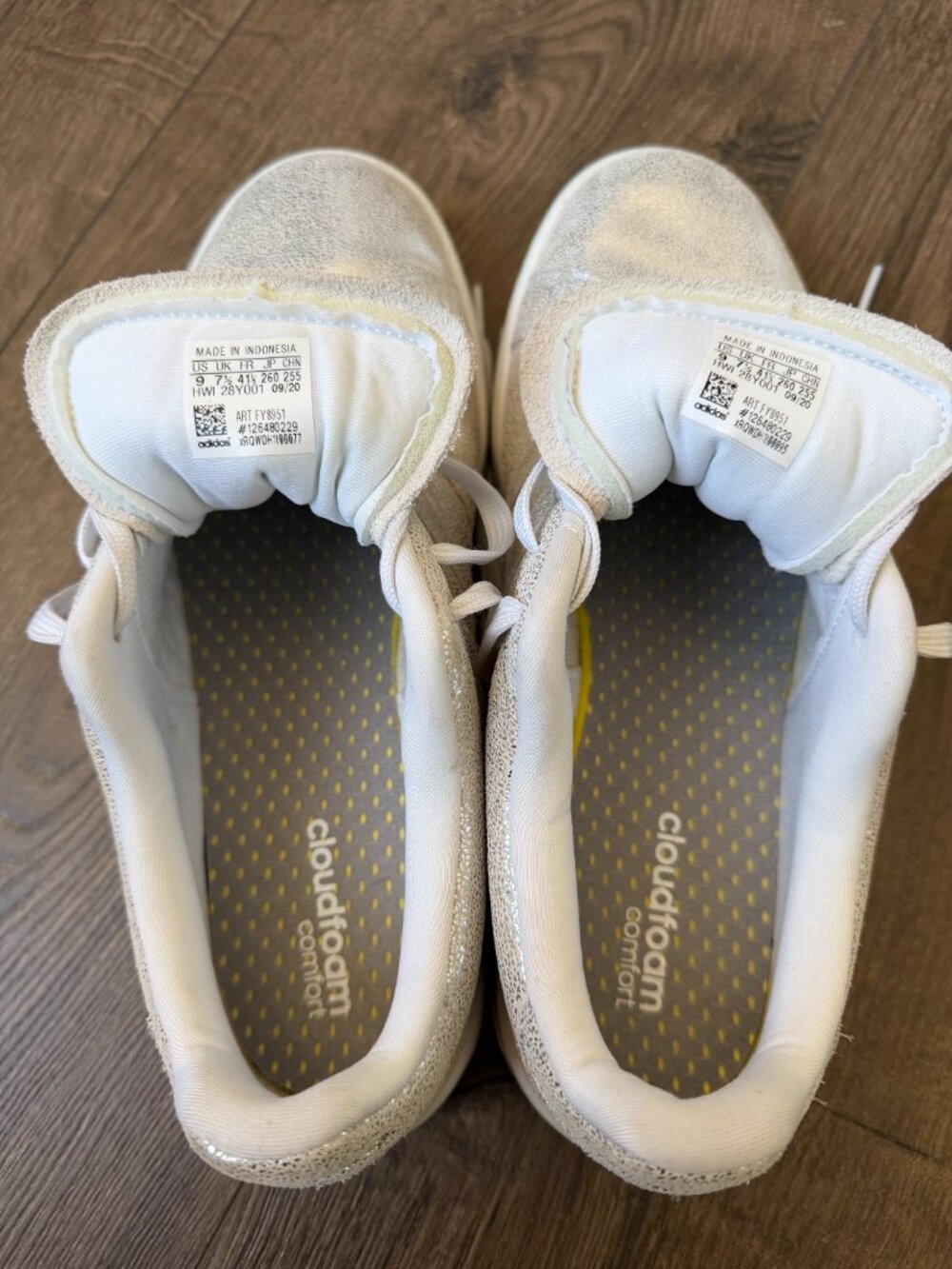 ADIDAS GRAND COURT - Cloudfoam Comfort - SIZE 9 (Womens) - Picture 7 of 8